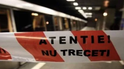 Sinucidere în staţia de metrou Gorjului. O persoană s-a aruncat în faţa trenului