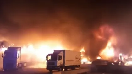 Incendiu urmat de explozie la Alba Iulia. Cea mai mare fabrică de condimente din sud-estul Europei s-a făcut scrum FOTO VIDEO