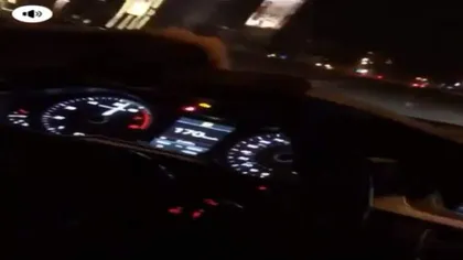 Un tânăr a făcut LIVE pe FACEBOOK în timp ce mergea cu 170 km la oră pe un bulevard din Bucureşti VIDEO