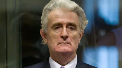 Fostul lider al sârbilor bosniaci, Radovan Karadzici, face apel la sentinţa de condamnare pe viaţă