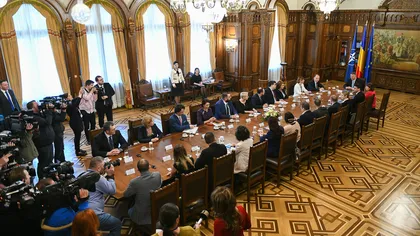 Întâlnirea preşedintelui Klaus Iohannis cu reprezentanţi ai sistemului judiciar pe tema situaţiei din justiţie s-a încheiat