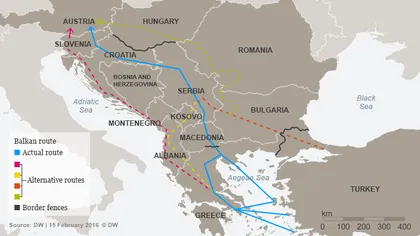 Bosnia prevede o escaladare a migraţiei pe ruta balcanică
