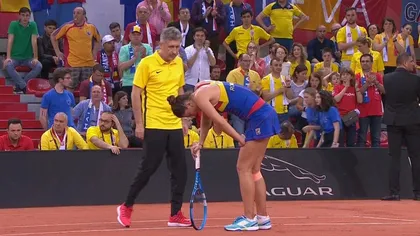 Irina Begu, DIAGNOSTIC TERIBIL după accidentarea din meciul de FED CUP Franţa - România