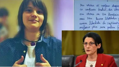 Ministrul Educaţiei, mesaj pentru eleva din Satu Mare care a luat nota 1 la simulare. 