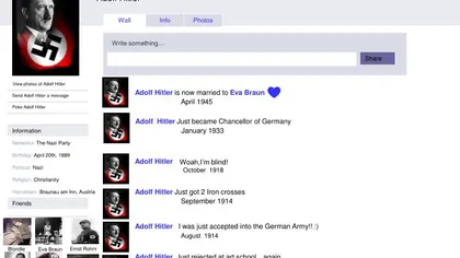 Dezvăluiri uluitoare: Hitler ar fi adorat reţelele de socializare