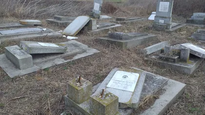 Cimitirul evreiesc din Huşi a fost vandalizat
