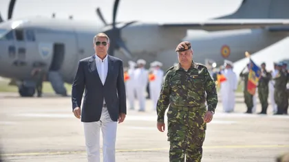 Klaus Iohannis vizitează navele militare participante la exerciţiul NATO 