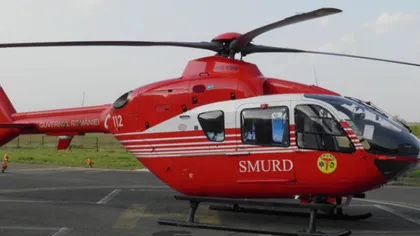 Un copil de 9 ani a fost lovit de un cal. A fost solicitat un elicopter SMURD