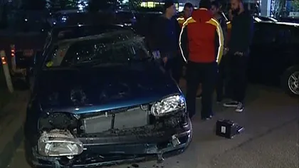 Accidente în Capitală, maşini distruse. Circulaţia a fost blocată câteva zeci de minute VIDEO