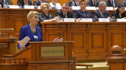 Raluca Turcan: Premierul este obligat să vină de urgenţă în Parlament pentru validare