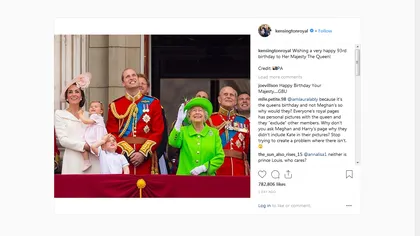 Familia Regală o celebrează pe Regina Elisabeta a II-a a Marii Britanii. Suverana împlineşte 93 de ani FOTO