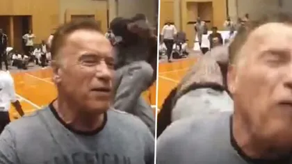 Arnold Schwarzenegger a fost agresat la un eveniment sportiv în Africa de Sud