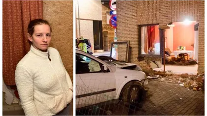 O româncă s-a trezit la 4 dimineaţa cu o maşină în garsoniera ei, în Belgia FOTO