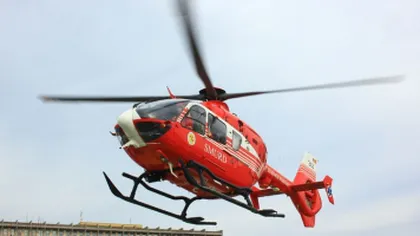 Copil accidentat grav, transportat cu elicopterul SMURD la un spital din Iaşi