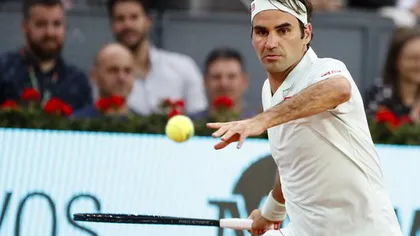 Roger Federer s-a calificat dramatic în sferturi, la Madrid. A revenit de la 1-4 şi a salvat două mingi de meci