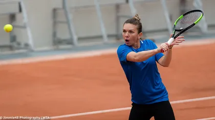 Simona Halep a făcut primul antrenament la Roland Garros, în tricoul lui Ianis Hagi. Mesajul Simonei pentru fotbalist FOTO