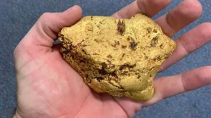 Un australian a găsit o pepită de aur de 1,4 kg, care valorează 100.000 de dolari