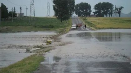 Cod portocaliu de inundaţii în nordul Moldovei