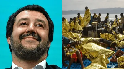 Salvini va amenda nave care salvează migranţi din Mediterana. Amenzi între 3.500 şi 5.500 de euro de migrant