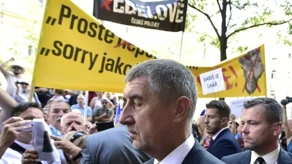 Manifestaţii la Praga. Ministrul de Justiţie, acuzat că vrea să intervină împotriva unui caz de fraudă cu fonduri europene