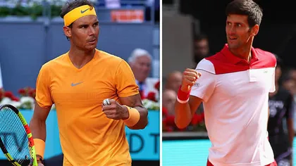 Novak Djokovic - Rafael Nadal, în finala turneului de tenis de la Roma