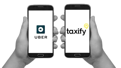 Activitatea Uber şi Taxify va fi blocată de joi: utilizatorii riscă să nu mai găsească maşini