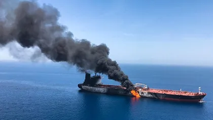 Pentagonul publică fotografii despre care afirmă că dovedesc implicarea Iranului în atacurile a două petroliere