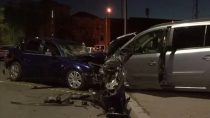 Accident cu cinci victime din cauza unui şofer băut VIDEO