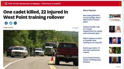 Tragedie în New York: Un elev al unei şcoli militare a murit şi 22 au fost răniţi în timpul manevrelor unui transportor de trupe