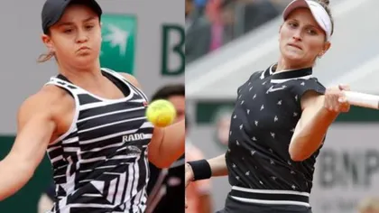 Ashleigh Barty - Marketa Vondrousova este finala feminină de la Roland Garros 2019