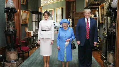 Regina Elisabeta a II-a a Marii Britanii i-a făcut un cadou nepreţuit lui Donald Trump. Ce a primit preşedintele american de la regină