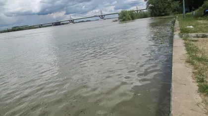 Pericol de inundaţii pe Dunăre. Este COD PORTOCALIU până pe 20 iunie şi COD GALBEN până pe 25 iunie