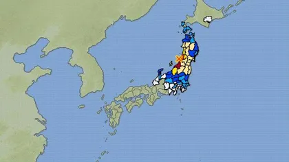 Cutremur de pământ în Japonia. Magnitudinea seismului a fost estimată la 6,8