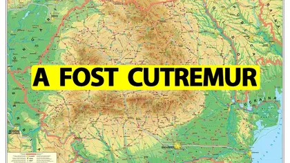Cutremur în România. Ce magnitudine a avut seismul din Vrancea