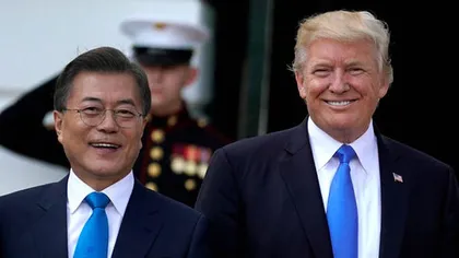 Donald Trump va merge, sâmbătă, într-o vizită oficială în Coreea de Sud