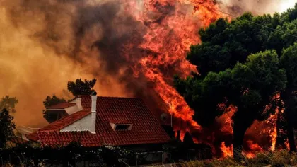 Avertizare MAE român de risc ridicat de incendii de pădure în Grecia