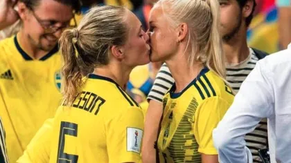 Dragostea nu ţine cont de sex ori naţionalitate. O suedeză şi o daneză au oferit momentul CM de FOTBAL FEMININ