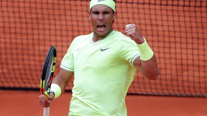Rafael Nadal, a 12-a oară în finală la Roland Garros. Regele zgurii l-a învins în trei seturi pe Roger Federer