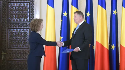 Simina Tănăsescu a depus jurământul de judecător CCR, la Cotroceni