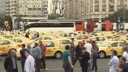 Transportatorii au protestat faţă de proiectul de lege pentru 