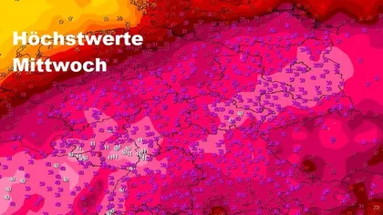 Record de temperatură pentru luna iunie, în Germania