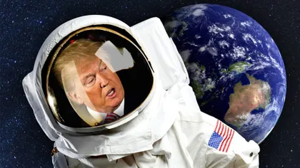 Replica lui Trump pentru NASA: 