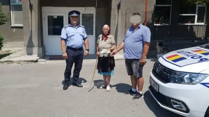 Lecţie de viaţă oferită de o femeie de 83 de ani: A găsit o pungă plină cu bani. Nu a stat pe gânduri şi a dus punga la poliţie