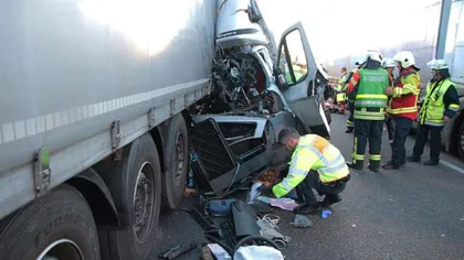 Român rănit grav într-un accident produs pe o autostradă din Germania