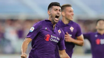 Ratarea anului în fotbal. Un jucător de la Fiorentina nu a putut să marcheze din 5 metri, singur cu poarta goală VIDEO