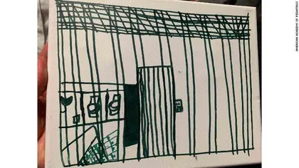 Smithsonian, interesat de desenele copiilor imigranţilor care descriu timpul petrecut de ei în custodia SUA