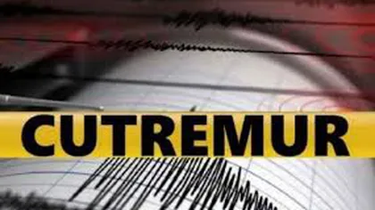 Cutremur cu magnitudinea 3,7 pe Richter, în judeţul Buzău