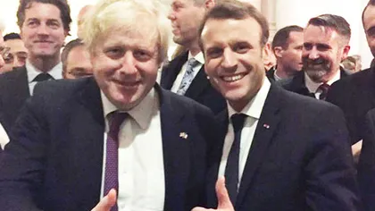Boris Johnson a fost invitat în Franţa de către preşedintele Emmanuel Macron