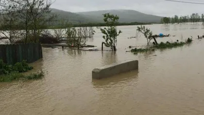 COD GALBEN de inundații pe mai multe râuri din țară