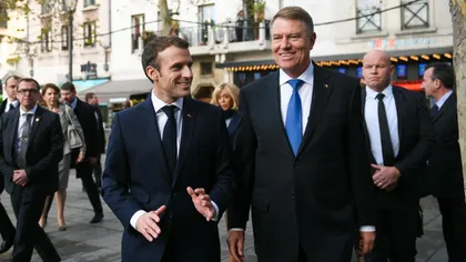 Klaus Iohannis a vorbit cu Emmanuel Macron la telefon. Franţa o va susţine pe Laura Codruţa Kovesi la funcţia de procuror şef european